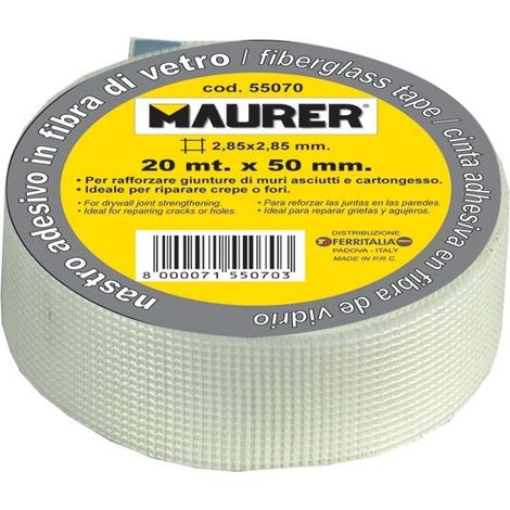 NASTRO ADESIVO X CARTONGESSO H 50MM 20MT MAURER