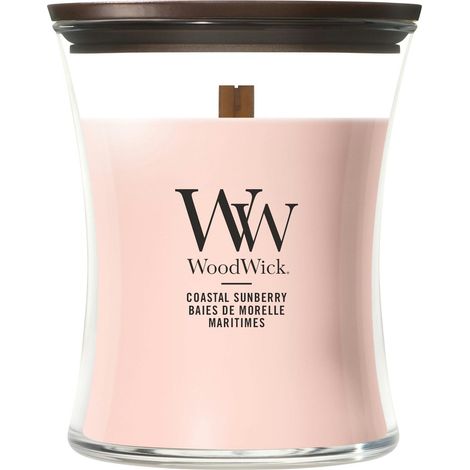 Candela Coastal Sunberry Clessidra Media 275g Rosa WoodWick