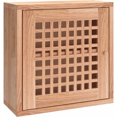 Maison Exclusive - Armadietto da Parete 42x18x42 cm in Legno Massello di Noce