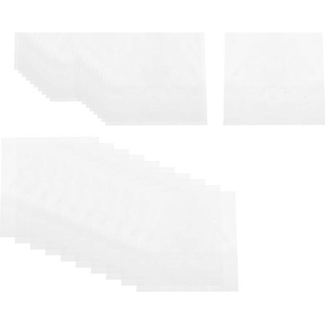 30 pochettes plates à ouverture supérieure, 6,7 mil, résistantes, pour disques vinyle - (1/5)