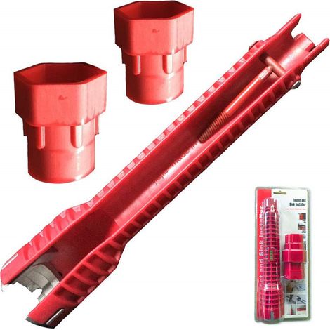 Tools for installing and repairing sink float valves, sink bottom pliers, socket wrench, sink installer (1/4)