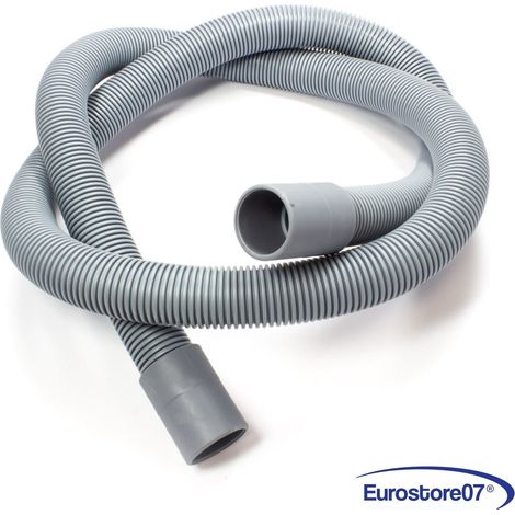 TUBO SCARICO LAVATRICE / LAVASTOVIGLIE  150cm  DRITTO / DRITTO  Ø28x28mm