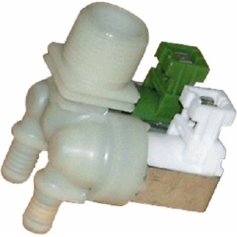 Electrovalvula 2 vias 180º Zanussi (conector)