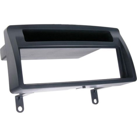 Support autoradio 1DIN compatible avec Toyota Corolla ap02 - avec Vide Poche - Anthracite