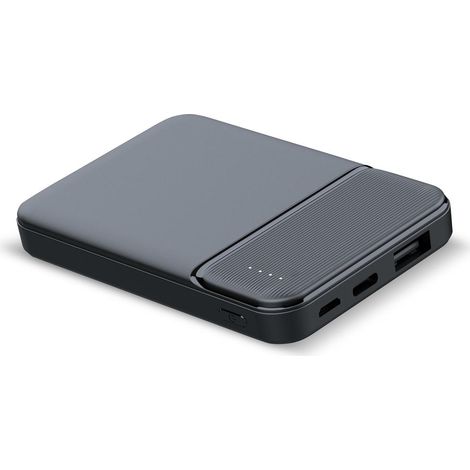 POWERBANK USB+C+MICRO 5000mAh.