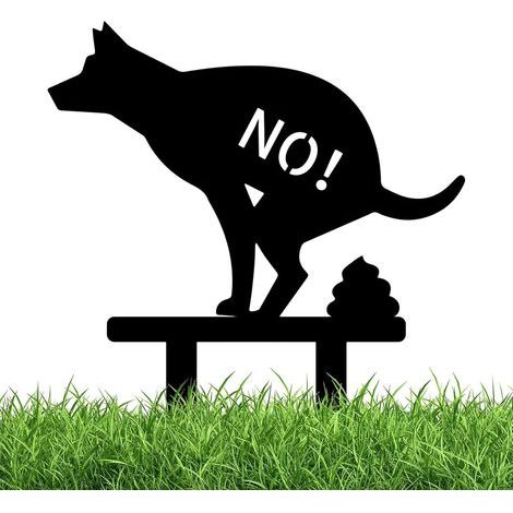 Hundeausscheidungen verboten für Garten Stabile (1/5)