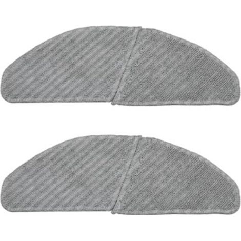 2 piezas paño mopa para Midea S8+/M7PRO robot aspirador accesorios piezas recambio paños limpieza