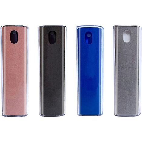 Lot de 4 nettoyants écran 2 en 1 avec 10 ml de poils mixtes - Idéal pour smartphones, lunettes, tablettes, écrans tactiles de voiture, téléviseurs et liseuses électroniques (1/3)