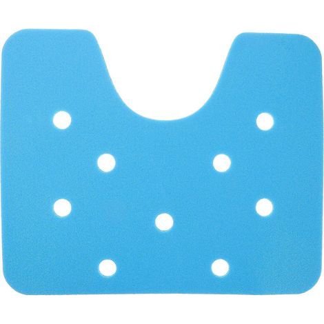 Housse de coussin imperméable pour banc de douche, siège de bain, coussin antidérapant pour chaise de bain-37.50X30.50X0.50CM-Blue (1/4)