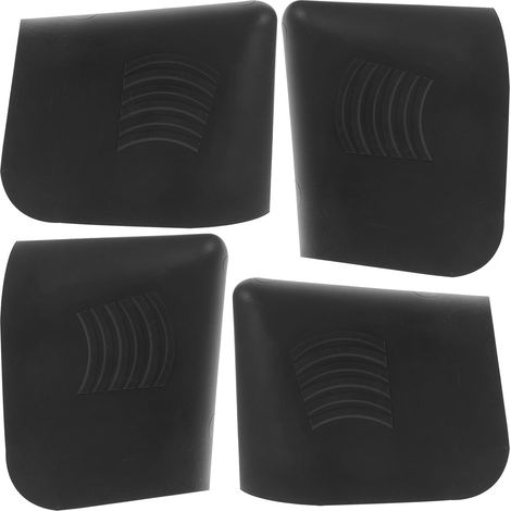 4 Pièces Outil de Calfeutrage pour Carrelage Noir, Plastique (1/5)