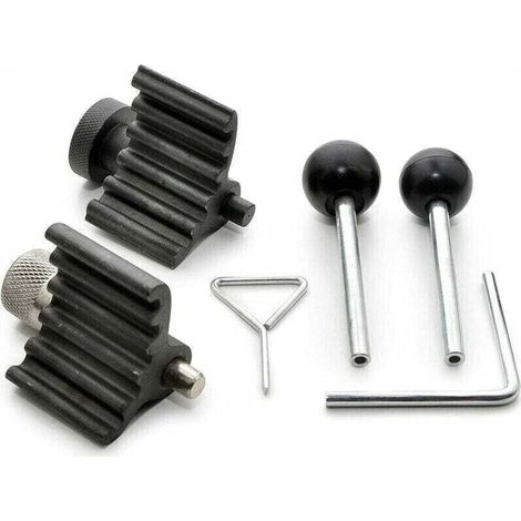 Zahnriemen-Werkzeugsatz für Audi, Seat, Skoda, Volkswagen VAG 1.4, 1.9, 2.0 TDI (Pumpe, Injektor) und 1.2, 1.6, 2.0 TDI Common Rail (Zahnriemen-Riemenscheibenstifte T10100, T10050, T20102, T10060A, T1 (1/5)