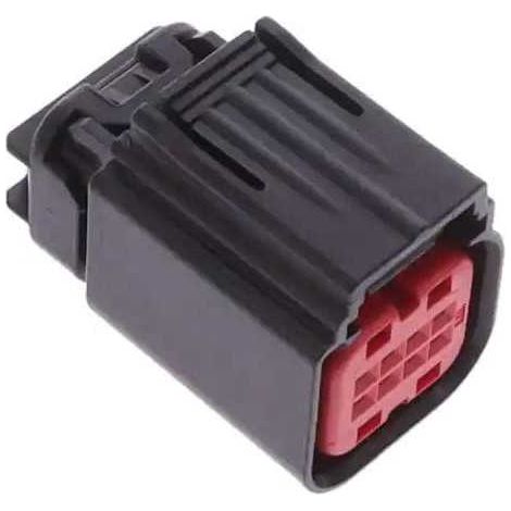 Connettore Serie Get.64 Maschio 2x4 Vie nero