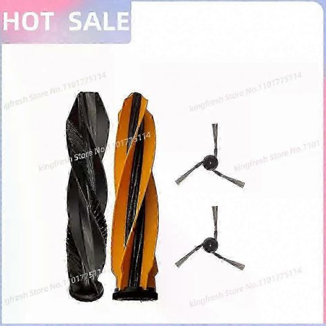 Compatible avec Dreame L40S Pro Ultra/X50s Ultra : Pièces détachées, brosse latérale, filtre, chiffon, sac à poussière, module argenté (1/5)