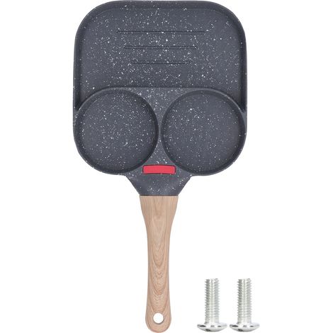 à œufs en silicone thermosensible et aluminium poêle à (1/5)