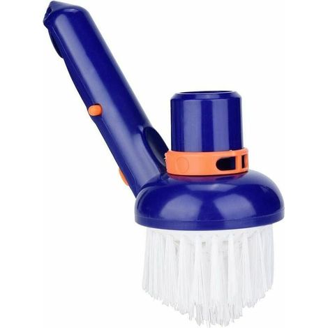 Brosse De Nettoyage Pour Coins De Piscine - Brosse D'Angle En Nylon Fin - Pour Piscines Hors Sol Et Enterrées Spa Jacuzzi - 1 Pièce (1/5)