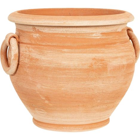 Caspò Terracotta Vase 100% Made in Italy entirely Handmade Outdoor Vase