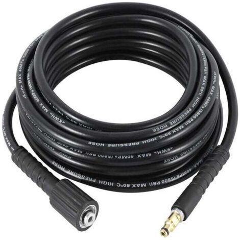 Suitable for Karcher K2, K3, K4, and K5 high-pressure cleaner hoses, 8M spray hose. Please check the size in the image before ordering this model is only compatible. (1/4)