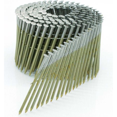 Prebena 4.500x Coilnägel (Rundkopf) blank Glattschaft 75 mm - CNW28/75BK (1/2)