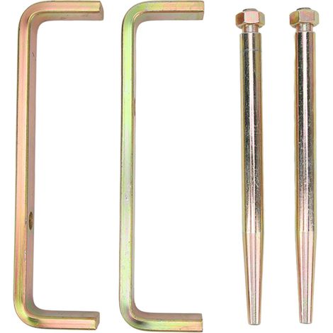 Set di 2 supporti universali per testata motore, resistenti e ad alta durezza, per la manutenzione automobilistica. (1/5)