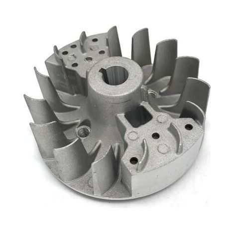 Volant magntique pour dbroussailleuse, multifonction 4 en 1, outil sur perche et tarire (1/5)