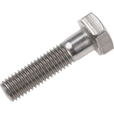 Vis à tête hexagonale, Acier Inoxydable A2 304 Brut, M10 x 40mm ( Prix pour Sachet de 25 ) (1/4)