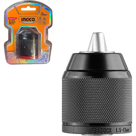 MANDRINO AUTOSERRANTE 13MM MAX60 N.M IN ACCIAIO - INGCO KC13201 (1/4)