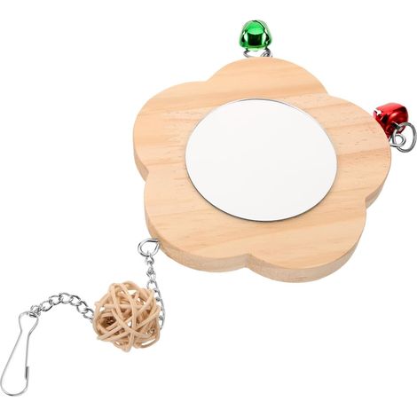 Vögel mit hängender Glocke für Papageien, dekoratives Accessoire für Vogelkäfige, sicher und langlebig für mehr Spielspaß (1/5)