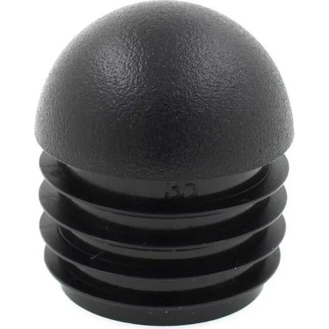 16 Pièces - Toutes Tailles - Inserts Bombés en Tube Rond Embouts Bouchons Bouchons pour Pieds de Meubles de Chaise de Table (22mm) (1/4)