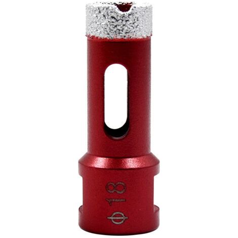 SABIR Foret diamanté avec filetage M14, foret à trous creux brasé haute performance pour carrelage/granit/marbre/porcelaine/verre/céramique (18 mm) (1/5)