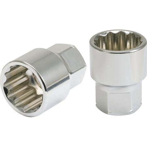 KS Tools - Douille traversante RING STOP® GEARplus®, 18 mm - 12 pans - 503.4988 (1/2)