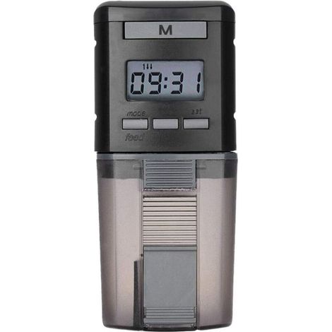 Chargeur automatique de nourriture pour poissons d’aquarium mangeoire avec minuterie automatique pour poissons nourriture pour poisson pour aquarium (1/5)