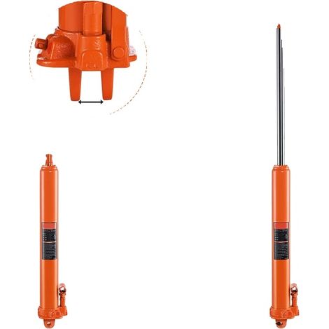 Jack hydraulique à long bras, capacité de 3 tonnes, construction durable, Pompe simple 8T (1/2)