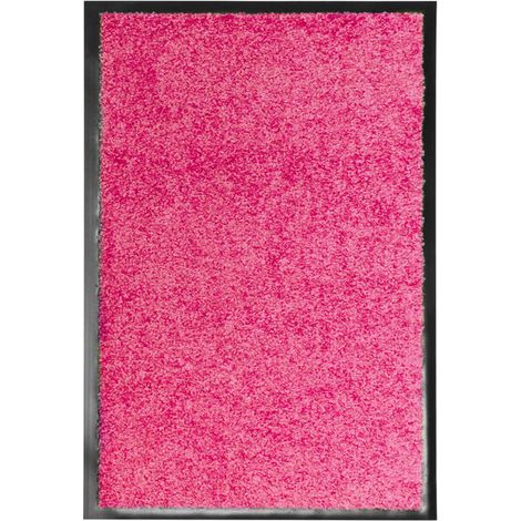 Paillasson lavable, rose, 40x60 cm (1/5)