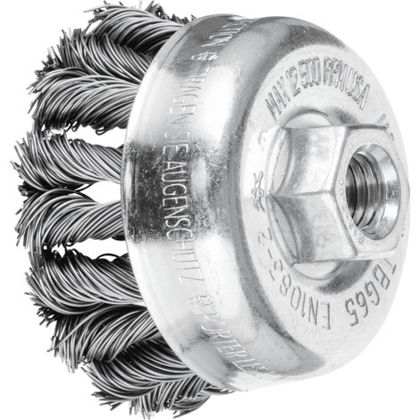 PFERD TOOLS COMBITWIST Topfbürste gezopft TBG Ø 65 mm M14 Stahl-Draht-Ø 0,50mm Winkelschleifer 5 Stk (1/5)