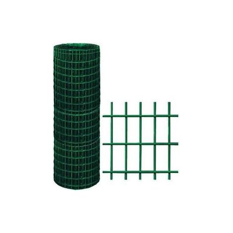 Sidex rete di recinzione elettrosaldata plastificata zincata cm h 120x25 mt maglia 75x50 mm (1/2)