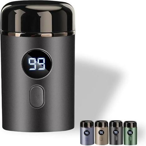 Easy Trim Pro 2.0 Mini-Elektrorasierer für Männer, Mini-Intimrasierer, kabellos, USB-Reiseadapter, abwaschbar (1/5)