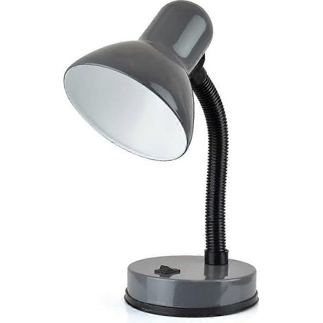 Lampe de bureau flexible « Classique » 35 W avec col flexible polyvalent - Interrupteur marche/arrêt intégré - Hauteur : env. 34 cm (1/5)