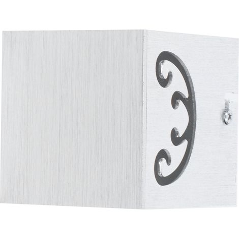 Applique murale LED 3W, design innovant en aluminium, décorative, pour couloirs, hôtels et karaokés. Disponible en 7 couleurs (85-265V). (1/5)