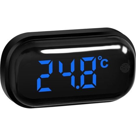 Thermomètre numérique pour aquarium, capteur de température pour aquarium, adapté aux poissons tropicaux, tortues et reptiles (553cm noir). (1/4)