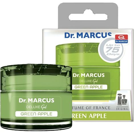 Fragancia para coche con aroma a manzana verde en gel, en envase de 50 ml. (1/3)