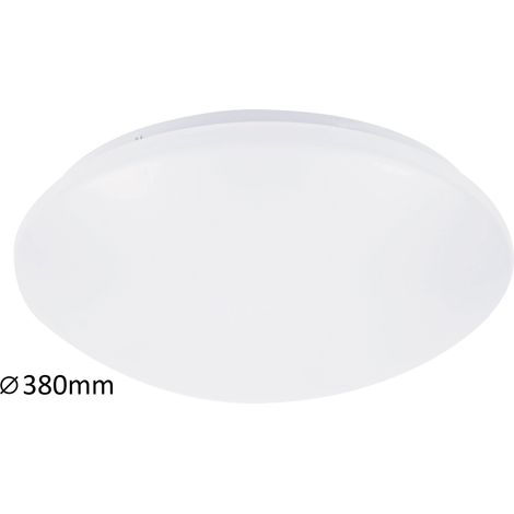 Plafonnier salle de bain 38 cm LED 24W blanc Rabalux (1/3)