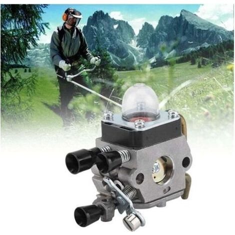 carburateur pour fs55 Carburateur Kit Carburateur pour FS55R FS55RC FS38 KM55 HL45 KM55R étude de Tronçonneuse pour Plante de pépins Jardinage pour la Maison Cour (1/4)