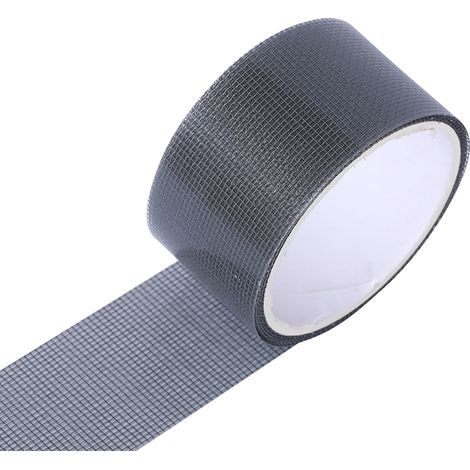 Ruban De Réparation Pour Moustiquaire - 5 cm x 2 m - Tissu Tissé En Fibre De Verre Avec Adhésif Fort - Pour Réparer Moustiquaires De Fenêtre Porte Tente Piscine - 1 Pièce (1/5)