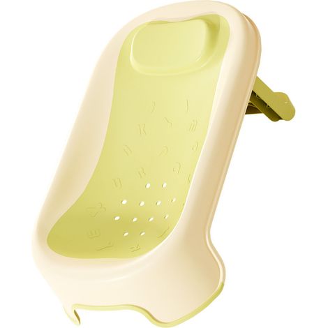 Support de bain pour bébé, baignoire, filet de douche universel antidérapant pour nouveau-né, vert (1/4)