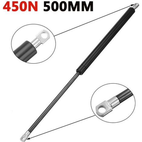 Ymyny – 450 N, 500 mm Federdämpfer – Gasdruckfeder für Motorhaube und Heckklappe – Edelstahl – Einfache Ösenmontage (1/5)