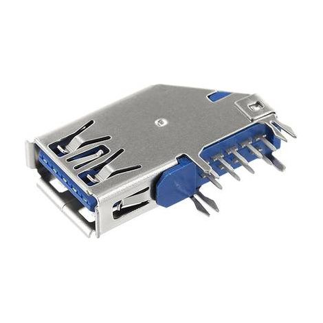 Connecteur USB embase femelle econ connect U3BU1AVW coudé vertical 1 pc(s) C628361 (1/2)