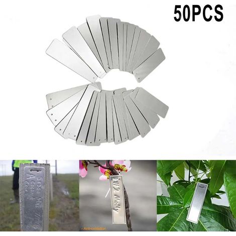 50 étiquettes en plastique pour plantes – accessoires