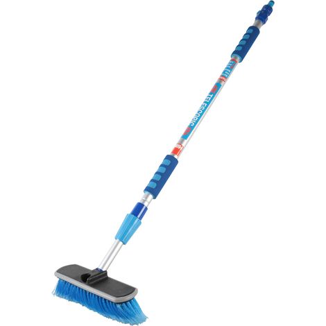 Hilka Water Fed Brush 1.6m Telescopic Extending Caravan Window Cleaning 84992001