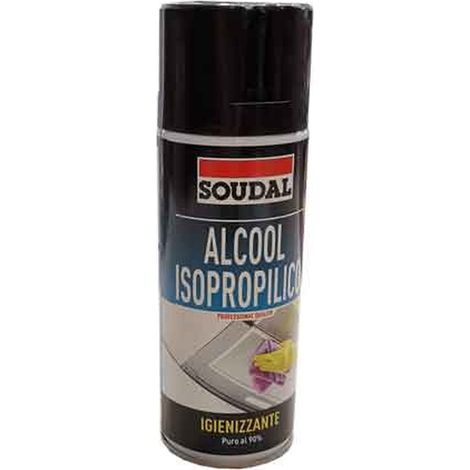 ALCOOL ISOPROPILICO SPRAY SOUDAL 400 ml