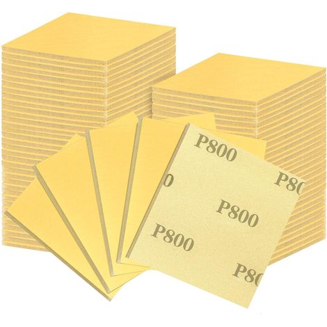 18pcs éponges Abrasives, Blocs De Ponçage, Grain 800, Blocs De Sable en Mousse Souple, Papier De Verre Sec Et Humide pour Bois Et Métal (1/5)